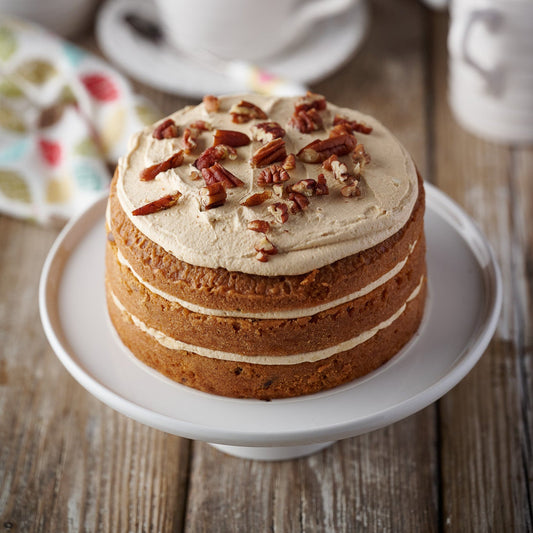 Coffee & Pecan Cake (Vegan)