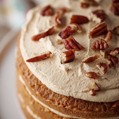 Coffee & Pecan Cake (Vegan)