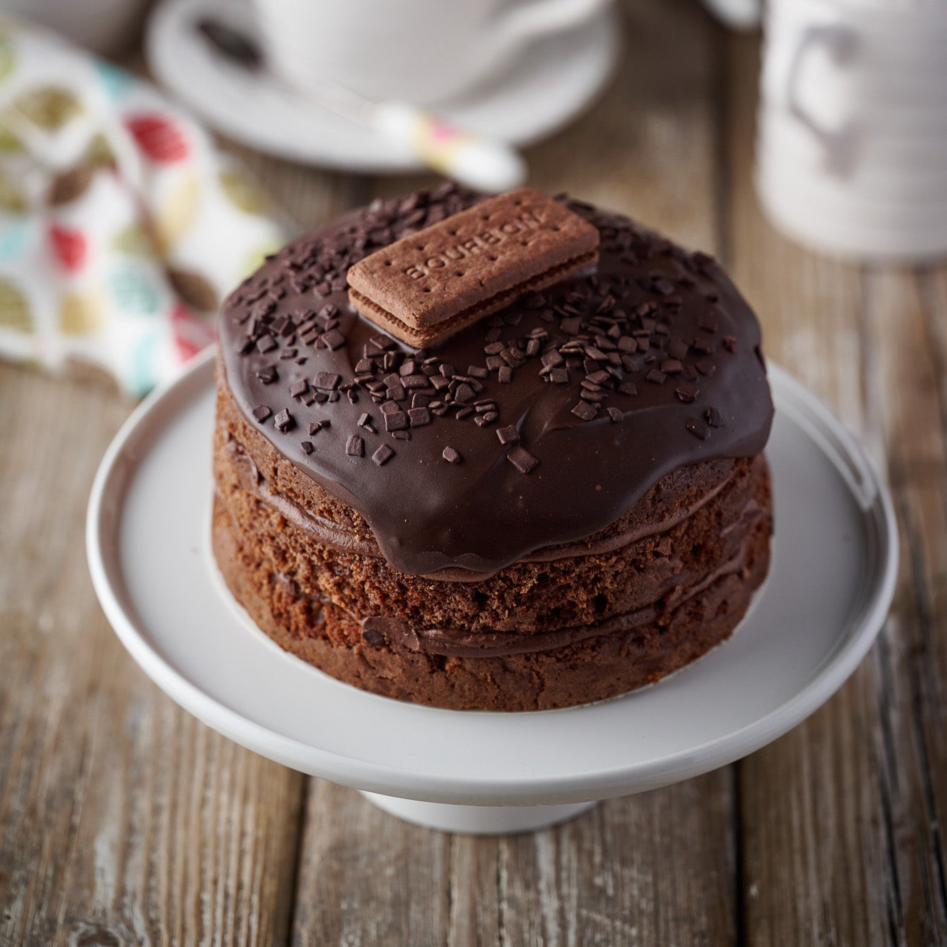 Bourbon Chocolate Fudge Cake (Vegan)