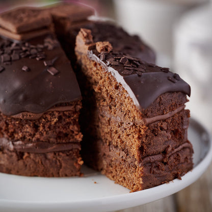 Bourbon Chocolate Fudge Cake (Vegan)