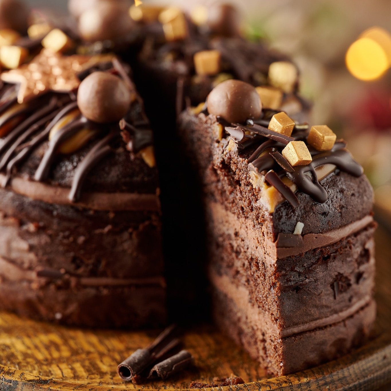 Festive Chocolate Cake