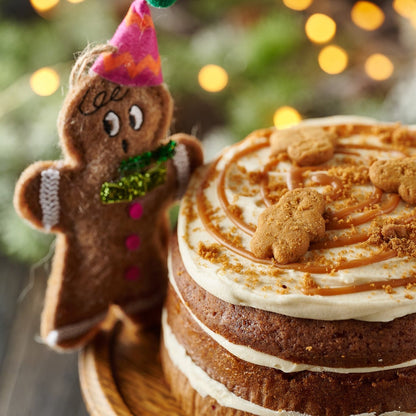 Festive Gingerbread Cake